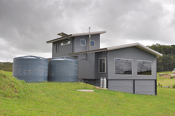sustainable house, Malanda, north Queensland