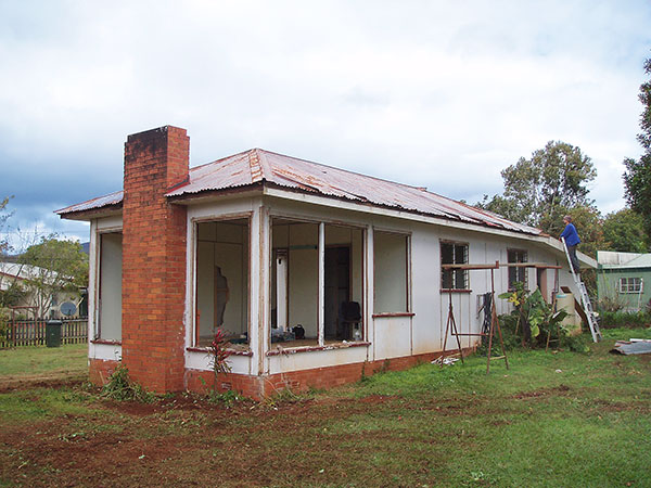 original house before renovation, Atherton